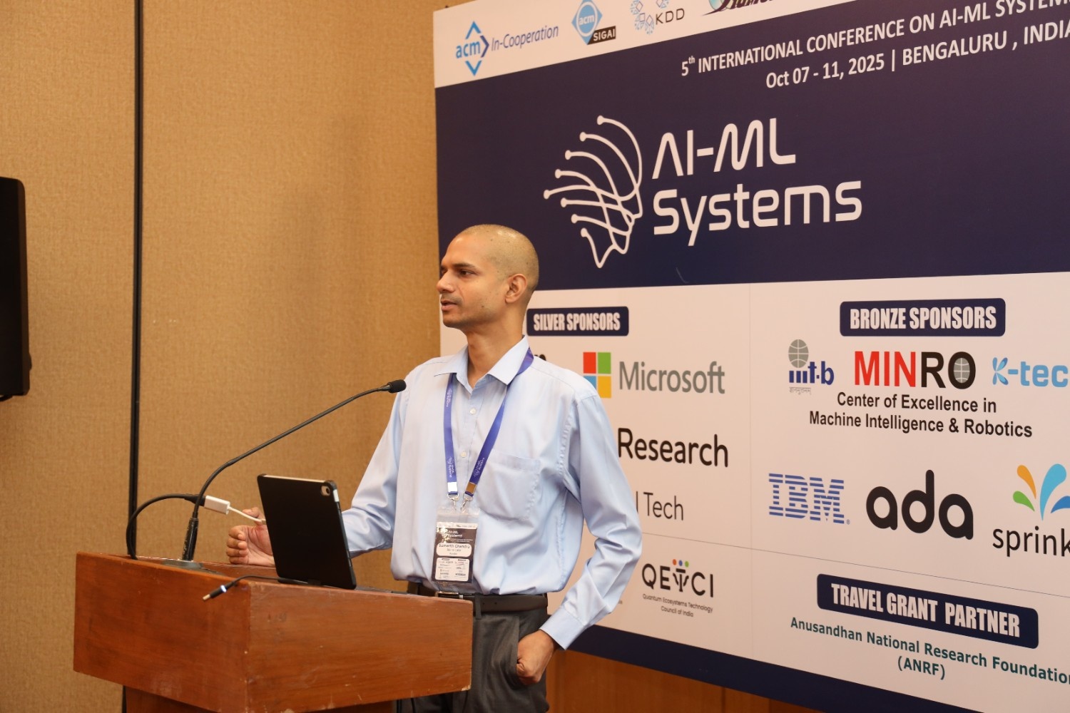 Dr. Samarth Chandra (Invited Speaker Industry Track)